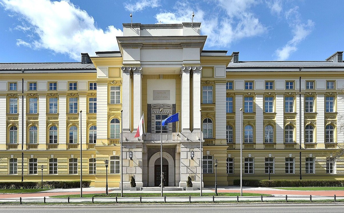 Zdjęcie przedstawia Gmach Kancelarii Prezesa Rady Ministrów.